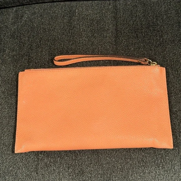 Michael Kors Peach Wristlet - Picture 2 of 3